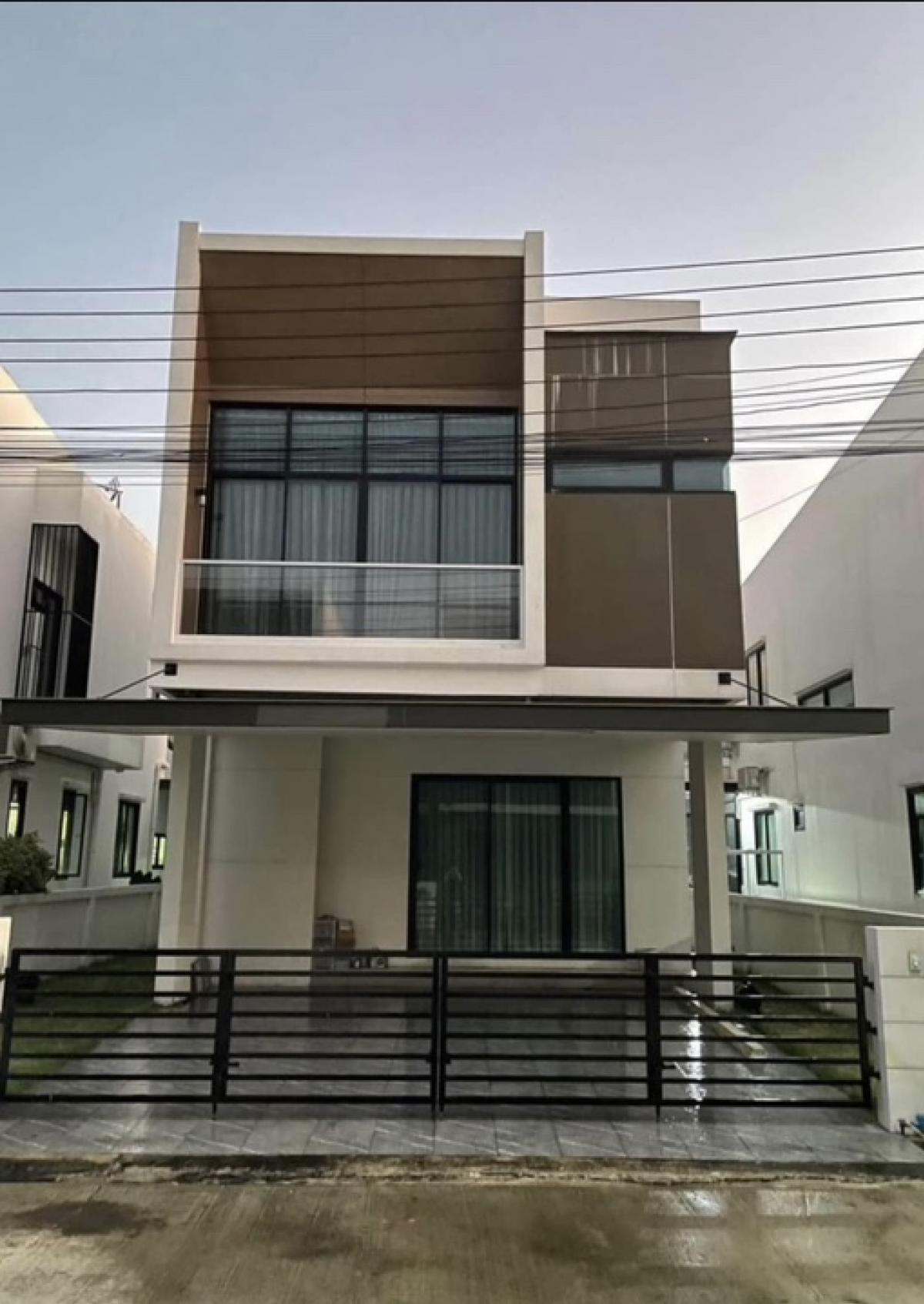 For RentHouseEakachai, Bang Bon : 📌For rent, single house, modern style, beautiful house, new house, big house, very cheap price, hurry!!! The house will go quickly. Tel. 062-3912496