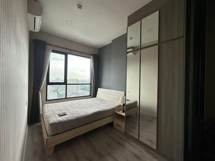 For RentCondoRamkhamhaeng, Hua Mak : KBR234 Condo for rent, Knightsbridge Collage Ramkhamhaeng, 20th floor, city view, 31 sq m., 1 bedroom, 1 bathroom, 15,000 baht, 064-959-8900