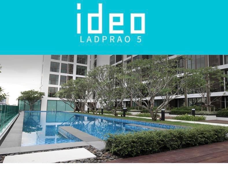 For RentCondoLadprao, Central Ladprao : For rent Ideo Ladprao5 (Ideo Ladprao 5) 🔥Rent only 9,500 baht/month🔥 #Available and ready to move in on 30/12/2467 (500 meters from MRT Ladprao, near Union Mall and MRT Phahon Yothin 600 meters) 🏙️Details - 1 bedroom