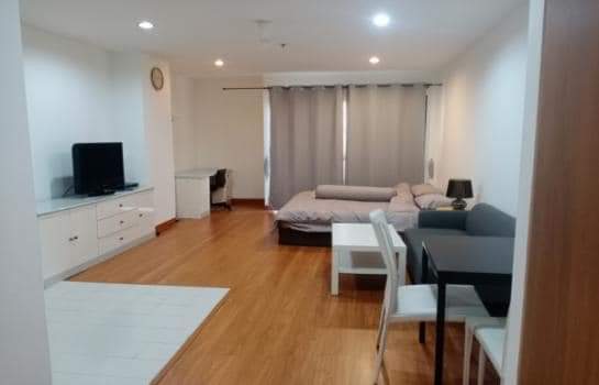 For RentCondoWitthayu, Chidlom, Langsuan, Ploenchit : Rent! The Grand Studio 15,000 fully furnished, ready to move in, only 300 m. from BTS Ratchadamri