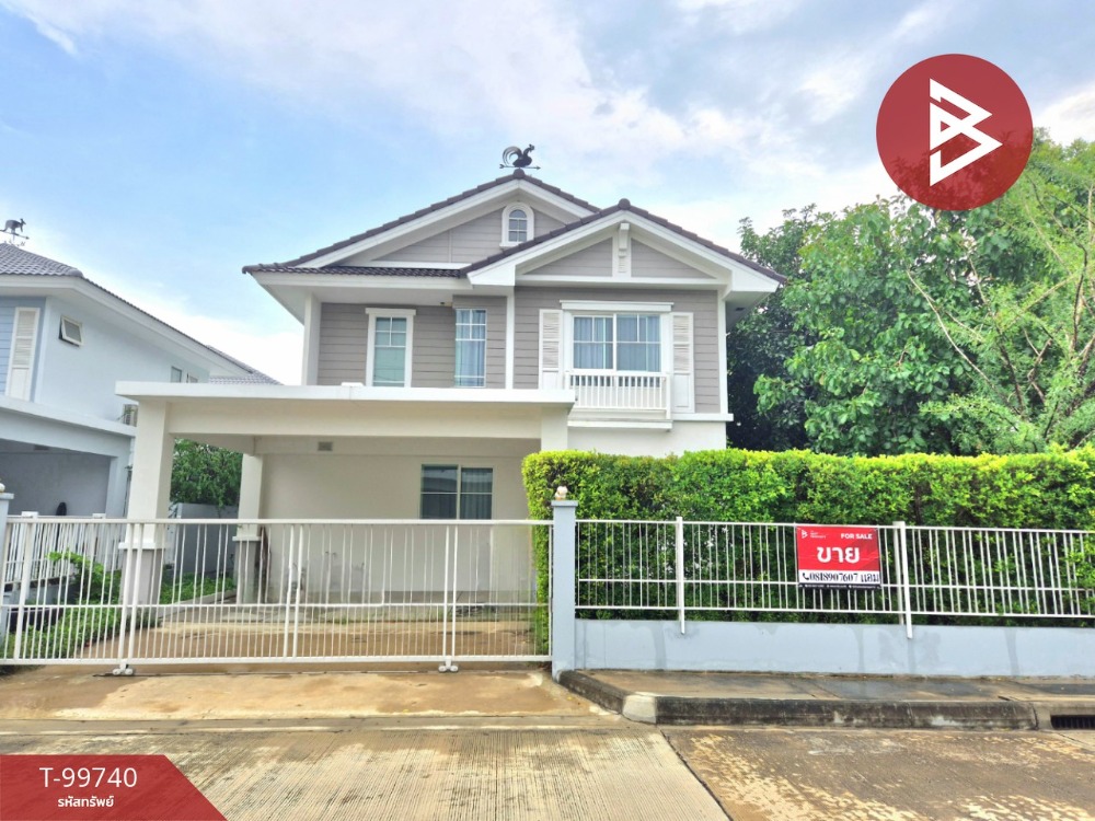 For SaleHousePhutthamonthon, Salaya : Single house for sale, Villaggio Pinklao-Salaya Village, Bang Kruai, Nonthaburi