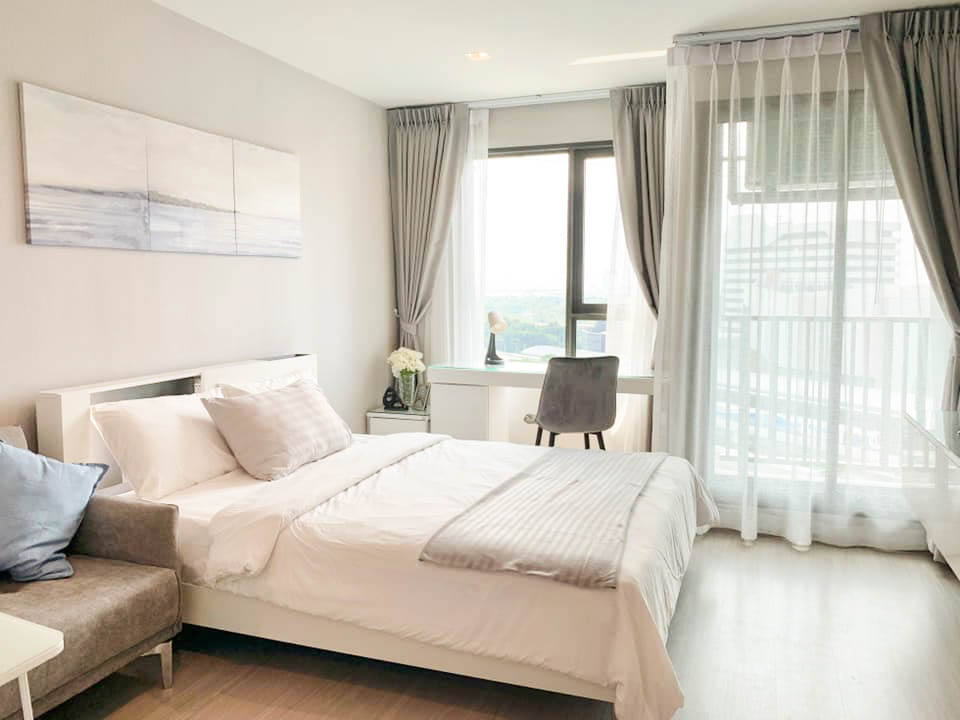 For RentCondoLadprao, Central Ladprao : For rent  Life Ladprao  Studio , size 26 sq.m. Beautiful room, fully furnished.