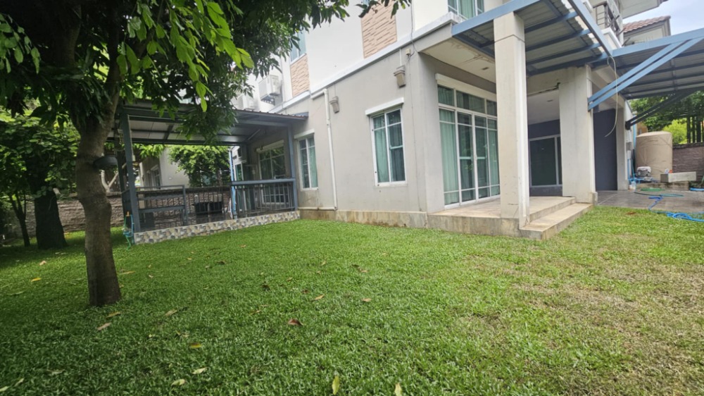 For SaleHouseVipawadee, Don Mueang, Lak Si : ( Code AM1122 ) House for sale, The Plant, Songprapa-Don Mueang, end house, wide side of the house, nice common area