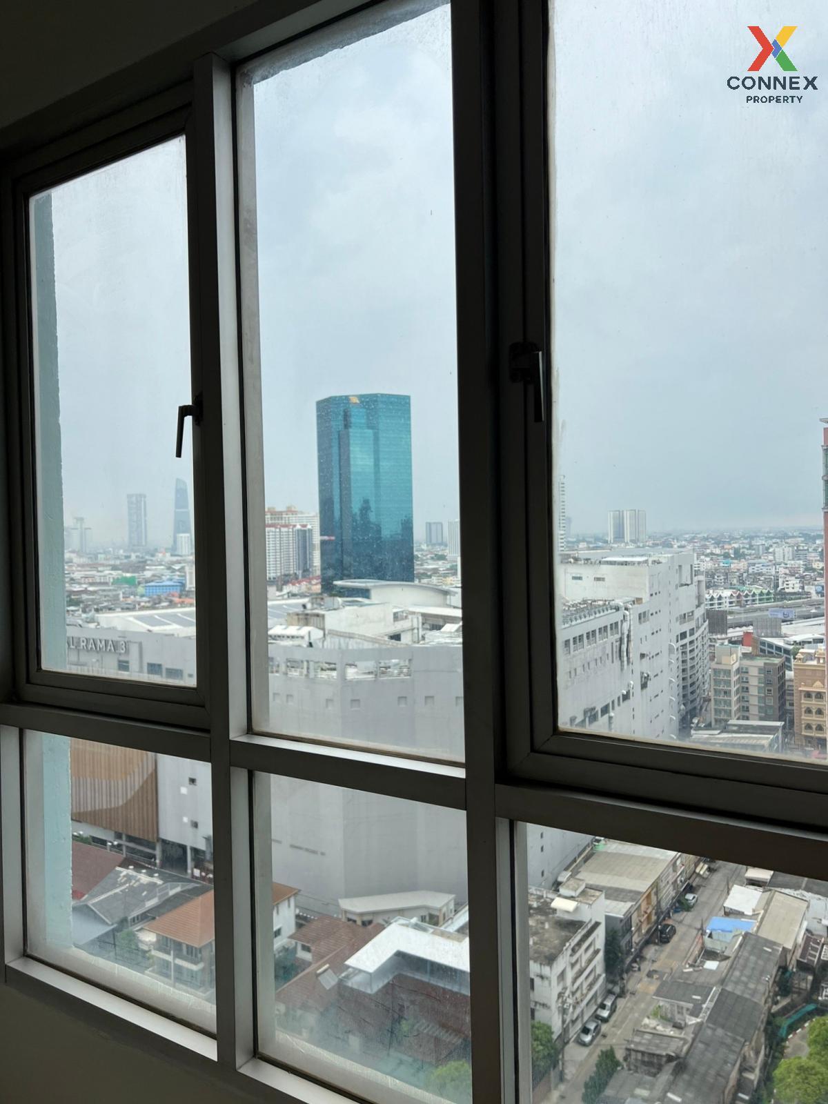 For SaleCondoRama3 (Riverside),Satupadit : For Sale Condo , Lumpini Place Water Cliff , nice view , wide frontage , newly renovated , BTS-Saint Louis , Chong Nonsi , Yannawa , Bangkok , CX-108641