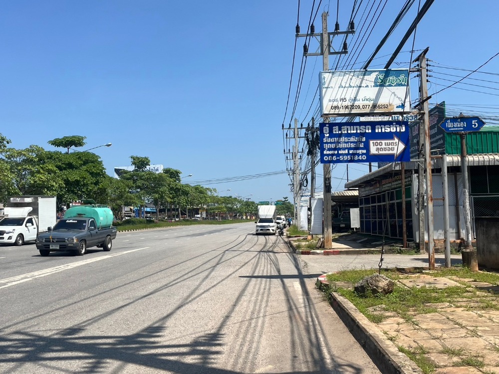 For SaleLandKoh Samui, Surat Thani : For sale: Vacant land ready to use, near Bang Yai Intersection, Surat Thani Province