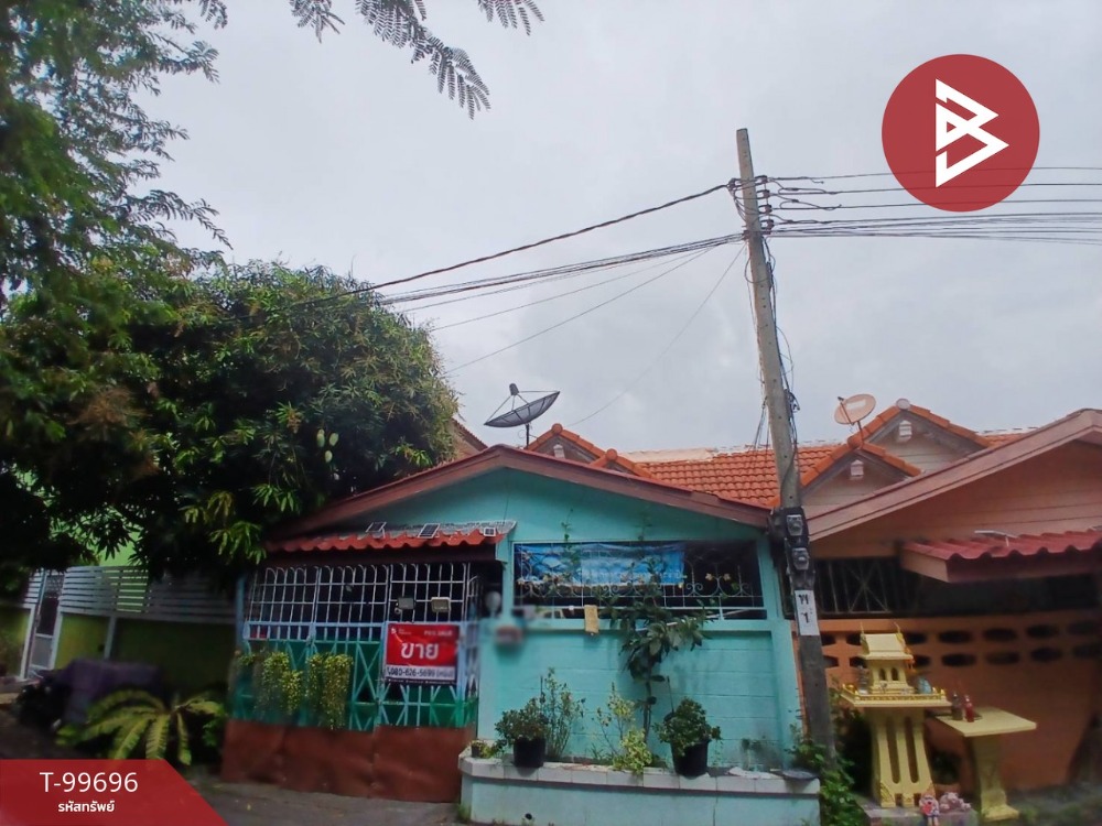 For SaleTownhouseSamut Prakan,Samrong : Townhouse for sale, Theparak Village, Km. 25, Bang Sao Thong, Samut Prakan