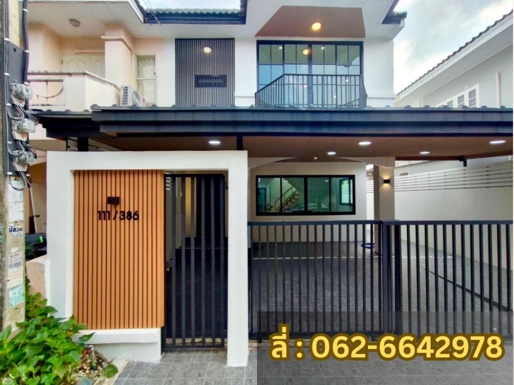 For SaleTownhouseNawamin, Ramindra : First Home, Watcharapol Intersection, Rommit Phatthana Road, 3 bedrooms, 2 bathrooms