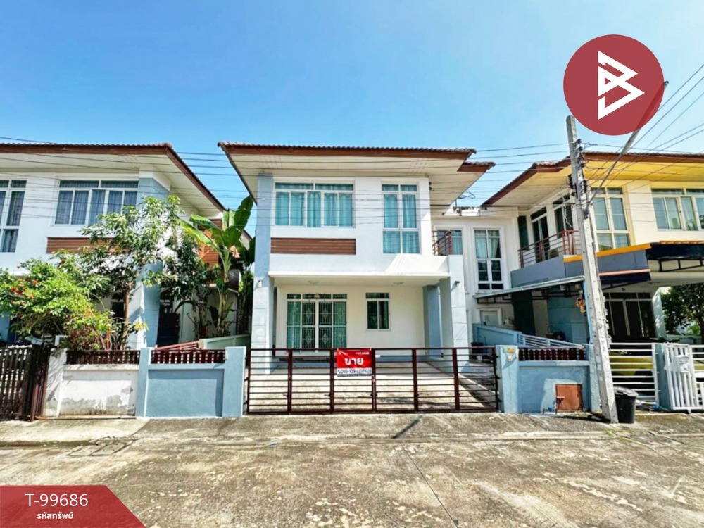 For SaleHouseSamut Prakan,Samrong : Single house for sale, Kittinakorn Village, Green Ville, Bang Phli, Samut Prakan