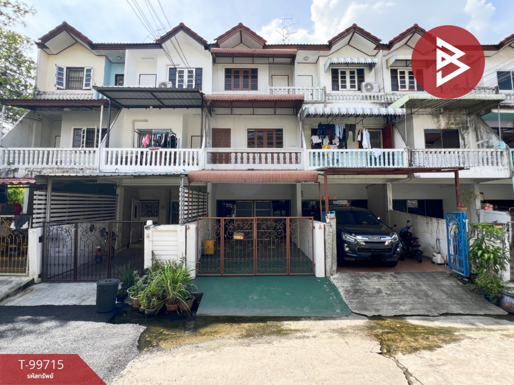 For SaleTownhouseRathburana, Suksawat : Townhouse for sale, Sinthavee Suan Than Village 3, Pracha Uthit, Thung Khru, Bangkok