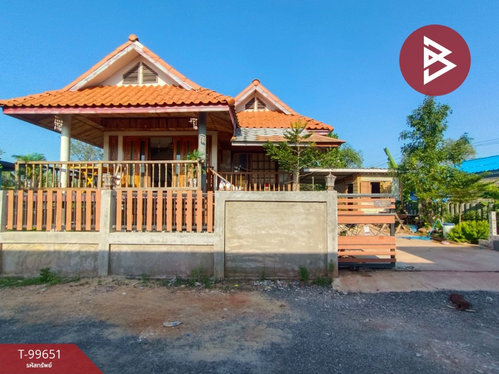 For SaleHouseSamut Songkhram : Single house for sale with land, area 50 sq m, Nang Takhian, Samut Songkhram