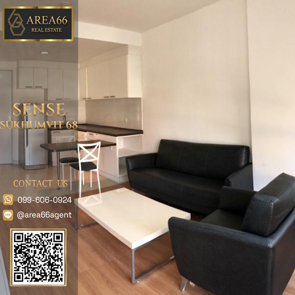 For SaleCondoOnnut, Udomsuk : 🔥 For sale, Sense Condo Sukhumvit 68, near BTS Udomsuk