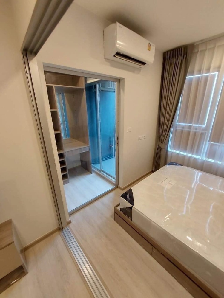 For RentCondoOnnut, Udomsuk : 🌺🌈FOR RENT>> Plum Condo Sukhumvit 62>> 4th floor, room size 30 sq m., fully furnished, electrical appliances, 2 minutes to the expressway 🚊 near BTS Bang Chak #LV-MO971