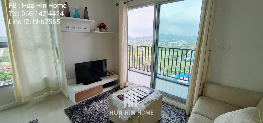 For RentCondoHuahin, Prachuap Khiri Khan, Pran Buri : Condo Baan Kiang Fah Hua Hin for Rent 25,000 Baht per month