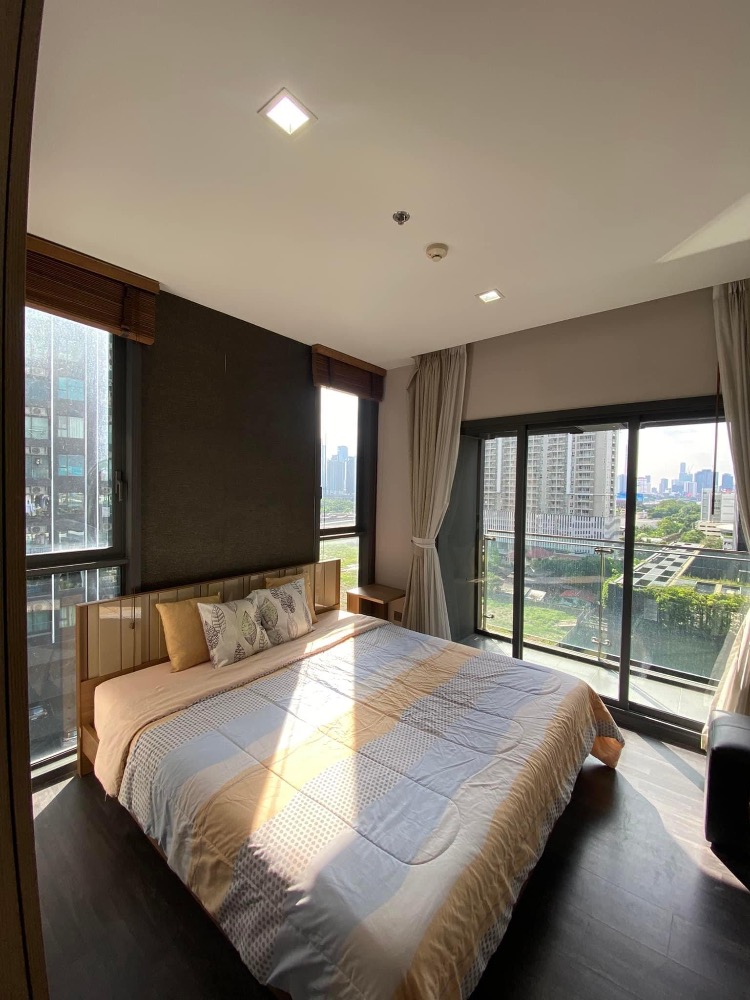 For RentCondoRama9, Petchburi, RCA : Condo for rent: The Line Asoke Ratchada (The Line Asoke Ratchada) Near MRT Station: MRT-Rama 9 | Phra Ram 9 🔥Rental price 23,000 baht/month🔥 Located on the 10th floor