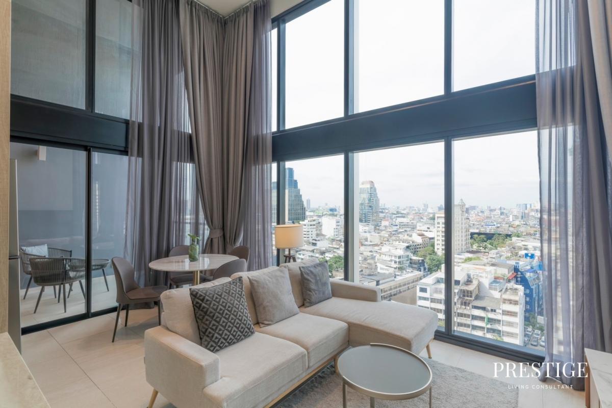 ให้เช่าคอนโดสีลม ศาลาแดง บางรัก : “ The Lofts Silom “ BTS Surasak