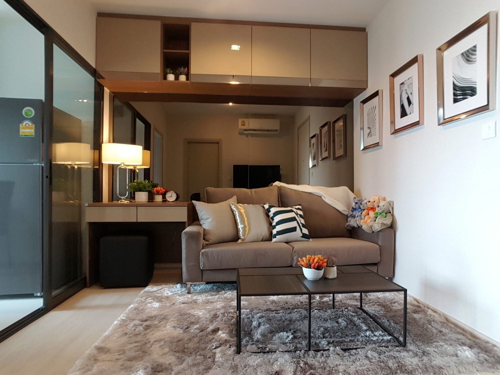 ให้เช่าคอนโดอ่อนนุช อุดมสุข : Life Sukhumvit48 1ห้องนอน ตกแต่งbuilt in พร้อมอยู่