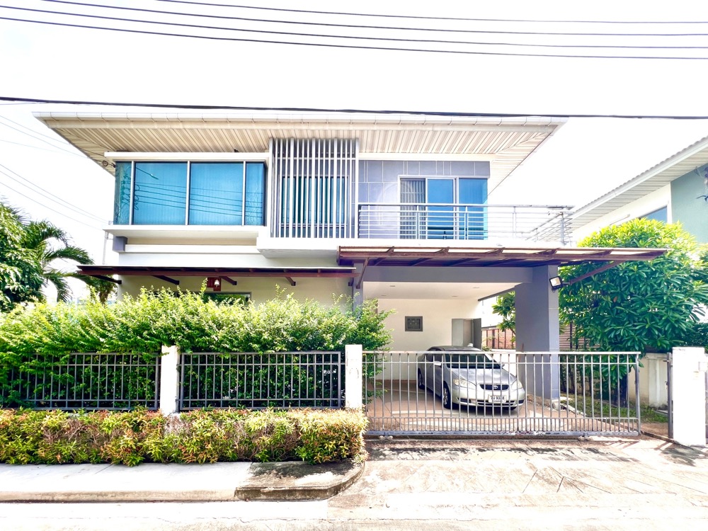 For SaleHouseLadkrabang, Suwannaphum Airport : Single house for sale, Perfect Place Sukhumvit 77-Suvarnabhumi, 63 sq m, Phase 5, next to Robinson Lat Krabang