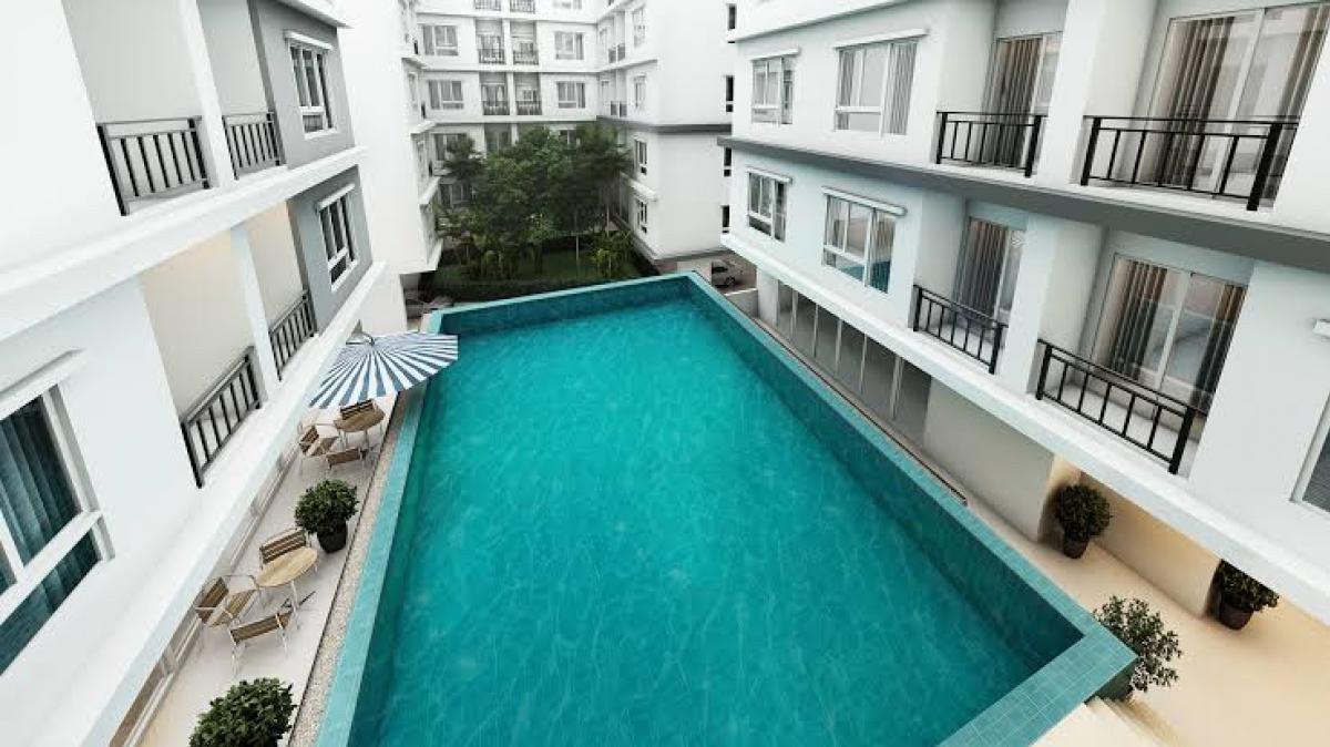 ให้เช่าคอนโดรามคำแหง หัวหมาก : Condo for rent , never stay , new room near MRT Si Kritha