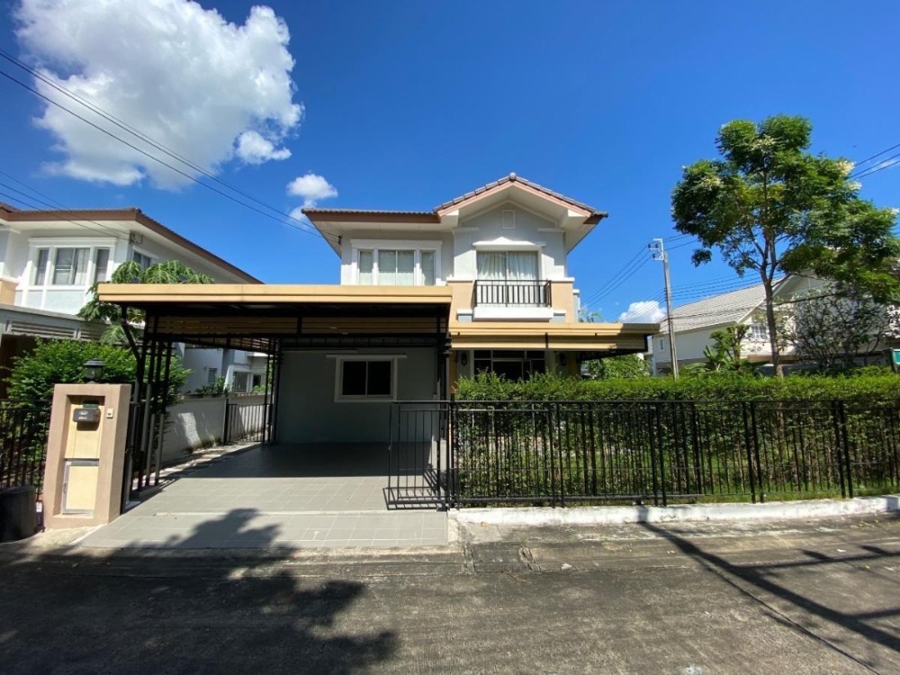 For RentHouseNawamin, Ramindra : 🔴36,000฿🔴🏘🏠 Single house, Neighbor Home Watcharapol ✅ Beautiful house, good location, near shopping malls 🎉🎉 Happy to serve 🙏 Interested, please contact 𝙇𝙄𝙉𝙀 (very fast response): 📱 Property code 6711-2602 📱: Line ID: @bbcondo88