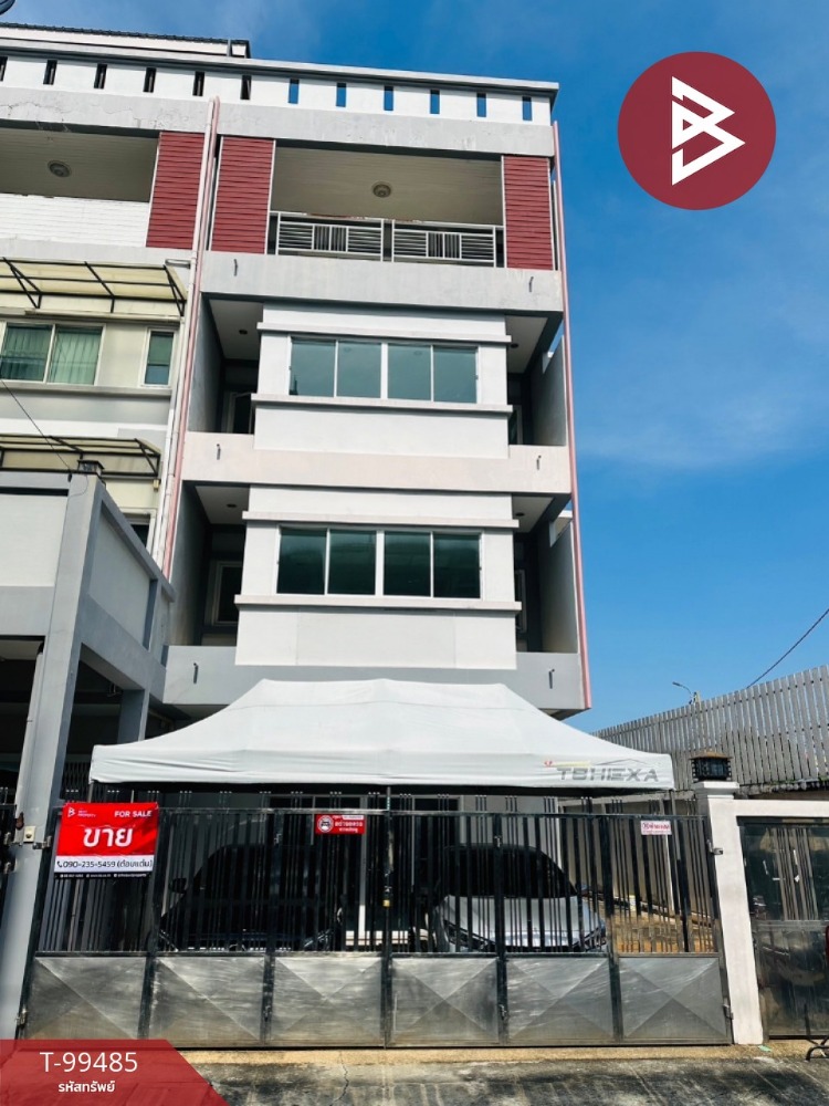 For SaleTownhouseRama3 (Riverside),Satupadit : Townhouse for sale, 4 floors, area 63.5 sq m, Yannawa, Bangkok