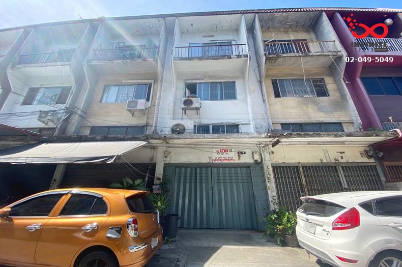 For SaleShophouseSeri Thai, Ramkhamhaeng Nida : Commercial building for sale, 4 floors, 12 square wah, Soi Seri Thai 81/1, Seri Thai Road