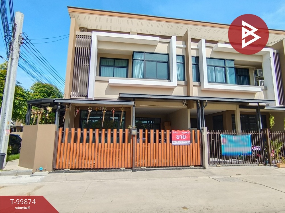 For SaleTownhouseSamut Prakan,Samrong : Townhouse for sale, Thanarin Village, Townhome 6 (Thanarin Townhome6), Samut Prakan