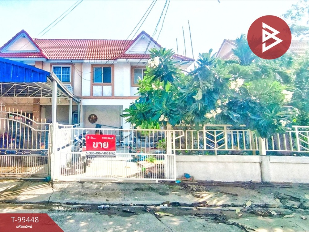 For SaleTownhouseRathburana, Suksawat : For sale: semi-detached house, Pruksa Phanali Village 34, Pracha Uthit 90, Phra Samut Chedi, Samut Prakan