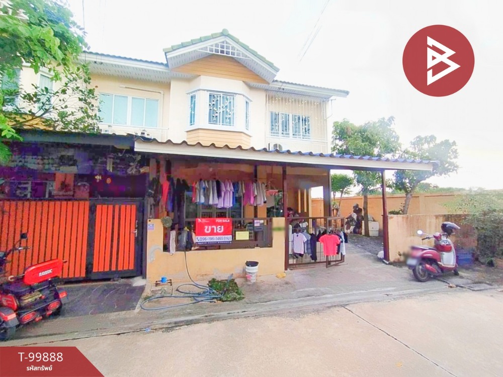 For SaleTownhouseRama 2, Bang Khun Thian : Townhouse for sale, Pisan Village, Bang Kradee, Bangkok