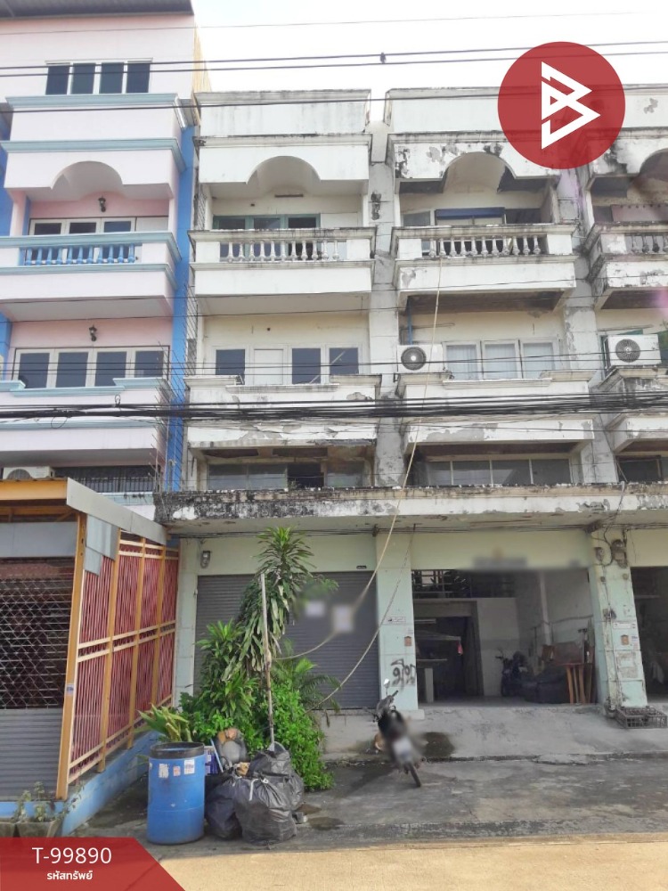 For SaleShophouseMin Buri, Romklao : Commercial building for sale, Romklao Villa Village, Minburi, Bangkok