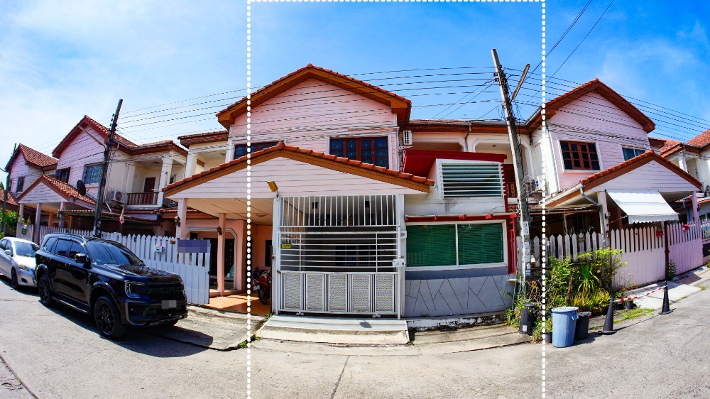 For SaleTownhouseMin Buri, Romklao : Phanasan Villa Village 2, Soi Nimit Mai 1