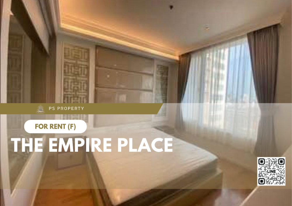 For RentCondoSathorn, Narathiwat : For rent ✨ The Empire Place ✨ 2 bedrooms, 2 bathrooms, complete furniture and electrical appliances, near Silom Complex.