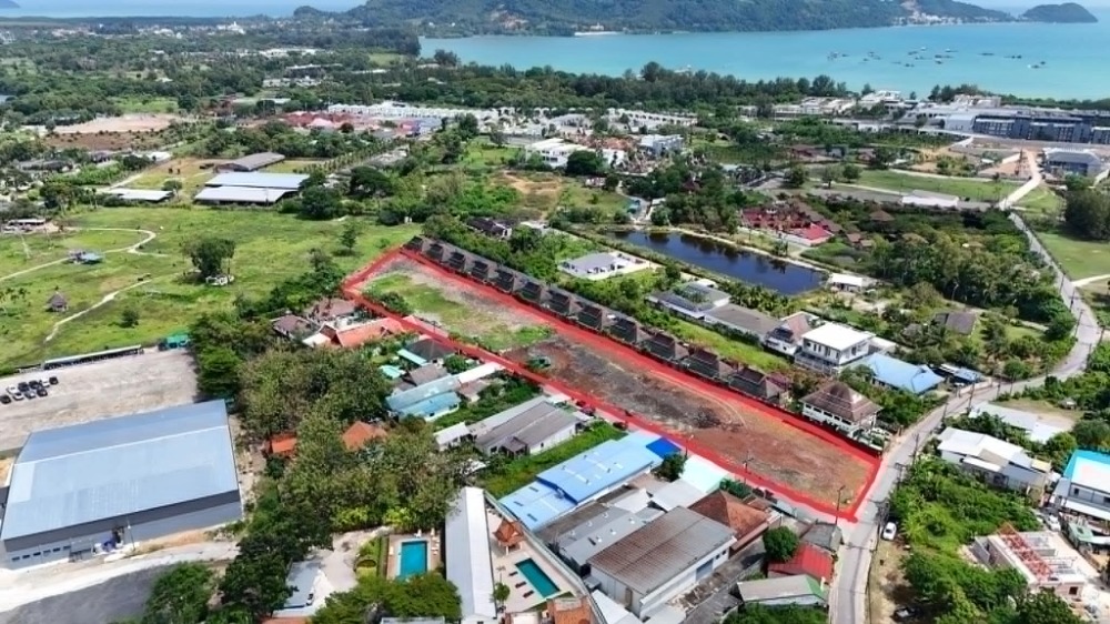 For SaleLandPhuket : Land for sale, Pa Lai, Chalong, Phuket (cash - installments) Land can be paid in installments.