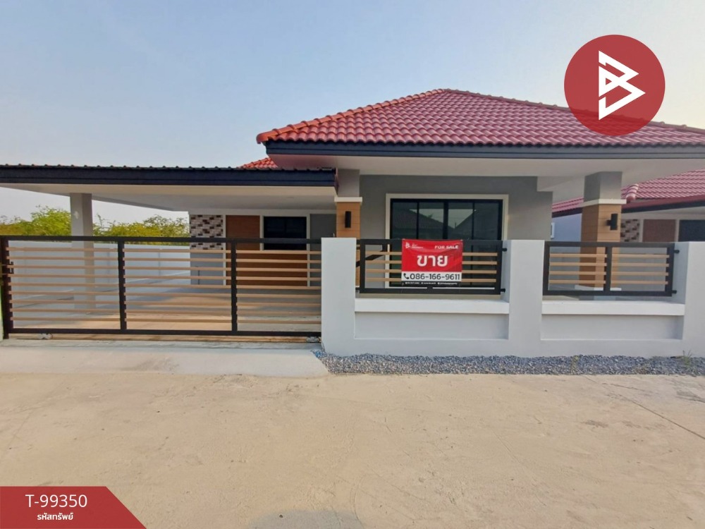 For SaleHouseSamut Songkhram : Single house for sale, area 56.2 square wah, Lat Yai, Samut Songkhram