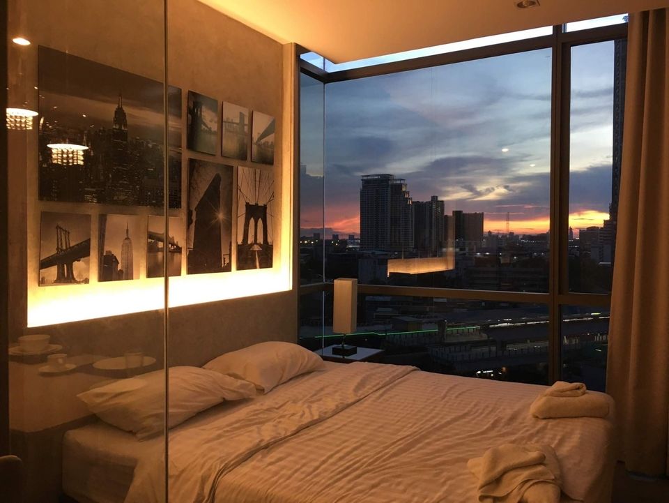 For RentCondoOnnut, Udomsuk : FOR RENT >> The Room Sukhumvit 69 >> 1 bedroom, size 45 sq m., fully furnished, ready to move in 👉 BTS Phra Khanong #ASB-0007