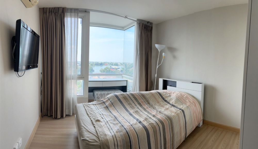 For SaleCondoChaengwatana, Muangthong : Spacious Room with Stunning View!! Condo for Sale at M Society (2 Bedrooms, 50.12 sq.m.), Close to Impact Muang Thong Thani, Ready for Rental!