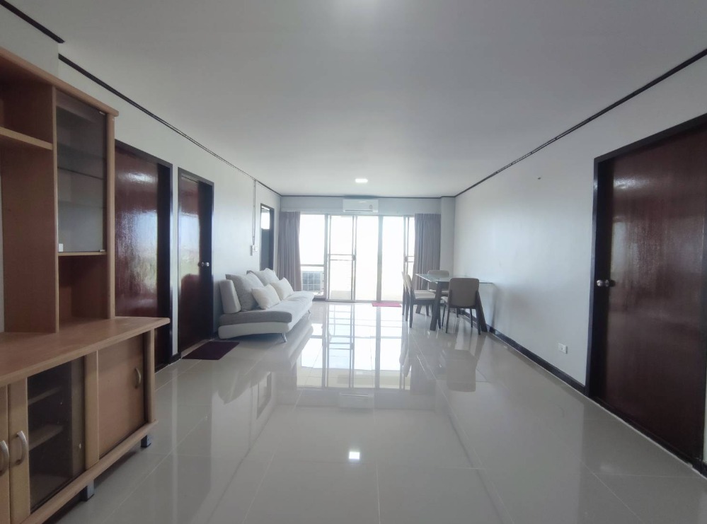 For RentCondoSamut Prakan,Samrong : 🔥Best Deal🔥Condo for rent: Thana City Novel, Bangna-Trad Km. 14 Road, Building B, 12th floor, size 98 sq.m., 2 bedrooms, 2 bathrooms, fully furnished, price 15,000 baht / month