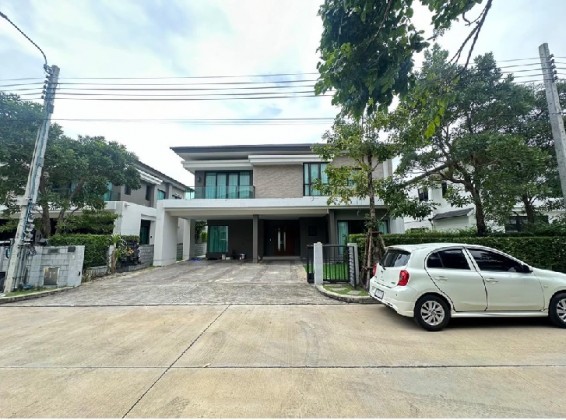 For RentHouseYothinpattana,CDC : Tel. 081-632-0632 2-storey detached house for rent, The City Ram Inthra 2, Kanchanaphisek ring / near the Chatuchot / Air Expressway / The house is very beautiful / full furniture Fully Furnished / is live