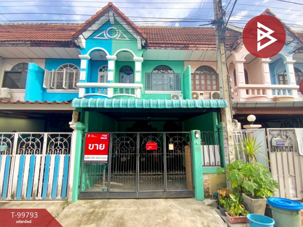 For SaleTownhouseKasetsart, Ratchayothin : Townhouse for sale, Sena Villa Village 3, Khubon 27, Bang Khen, Bangkok