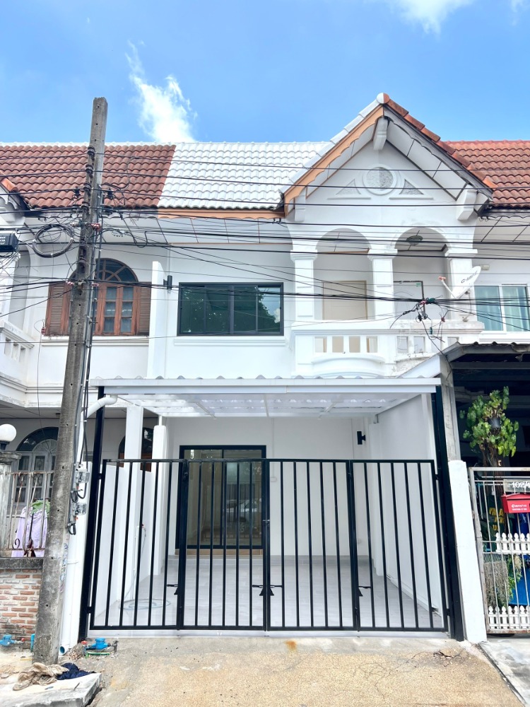 For SaleTownhouseNawamin, Ramindra : Townhouse, newly renovated, Sena Villa Village 3, near the Pink Line (Khu Bon Station)