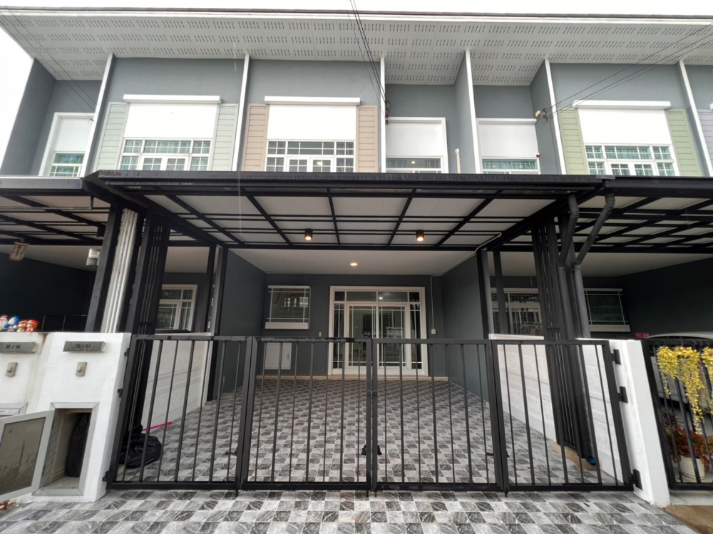 For RentTownhouseRama5, Ratchapruek, Bangkruai : For rent: Townhome, 2-storey townhouse, Gusto, Ratchaphruek-Rama 5, Bang Kruai-Sai Noi Road