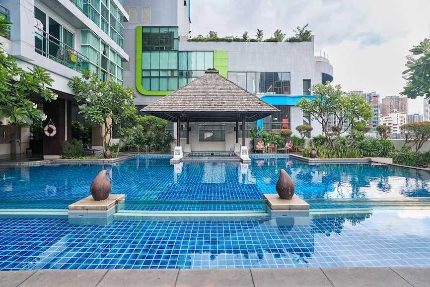 ให้เช่าคอนโดนานา : LTHC11273-The Prime 11 FOR RENT Size 89.9 sqm. 2 bed 2 bath BTS Nana Station ONLY 85K/Month