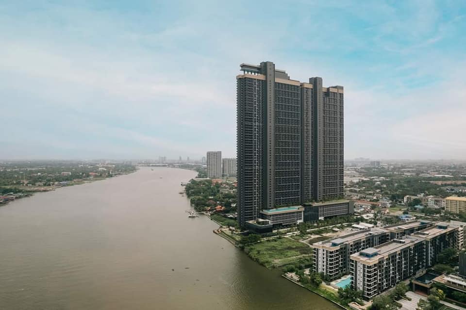 For SaleCondoRattanathibet, Sanambinna : ✨ Room with a view of the Chao Phraya River and the city view