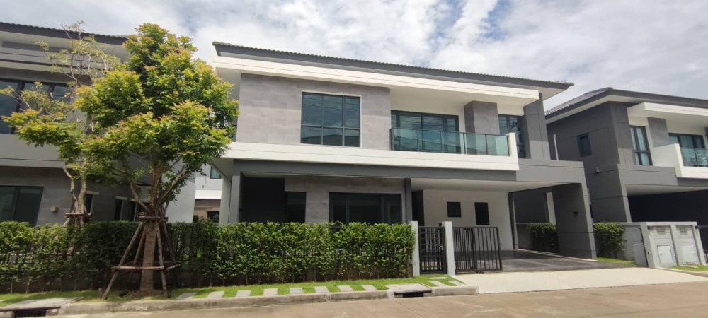 For RentHouseBangna, Bearing, Lasalle : For rent: House The City Bangna, large size, lots of usable space, new project, next to Mega Bangna, ready to move in