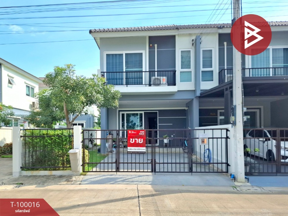 For SaleTownhouseMahachai Samut Sakhon : Townhouse for sale, Supalai Bella Village, Rama 2-Phanthai Norasing, Samut Sakhon