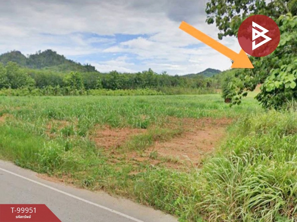 For SaleLandLoei : Land for sale, vacant land next to the road, area 9 rai 2 ngan 17 sq w, Wang Saphung, Loei