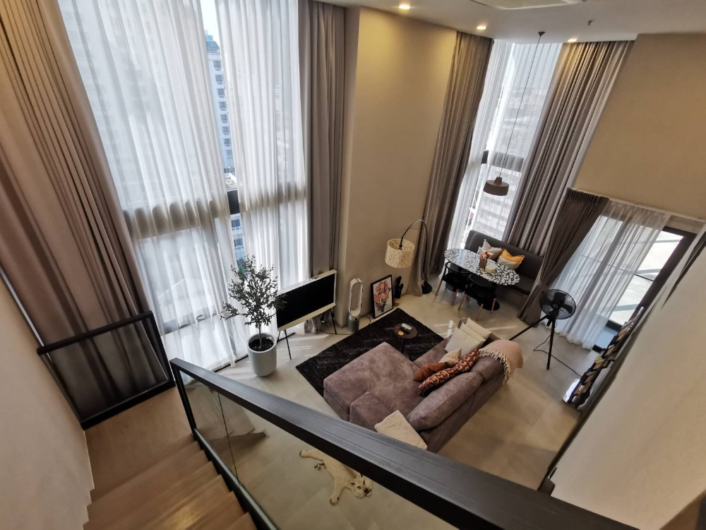 For RentCondoSiam Paragon ,Chulalongkorn,Samyan : Condo for rent Cooper Siam (Cooper Siam) Duplex 2 bedrooms, 2 bathrooms, size 71 sq m., fully furnished, ready to move in