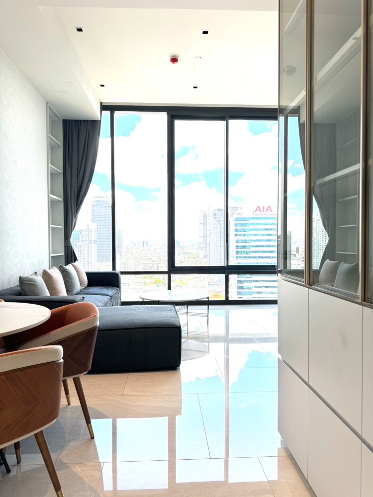 ขายคอนโดสีลม ศาลาแดง บางรัก : ขาย Ashton Silom 75 Sq.m. 2ห้องนอน 2 ห้องน้ำ Fully Furnished