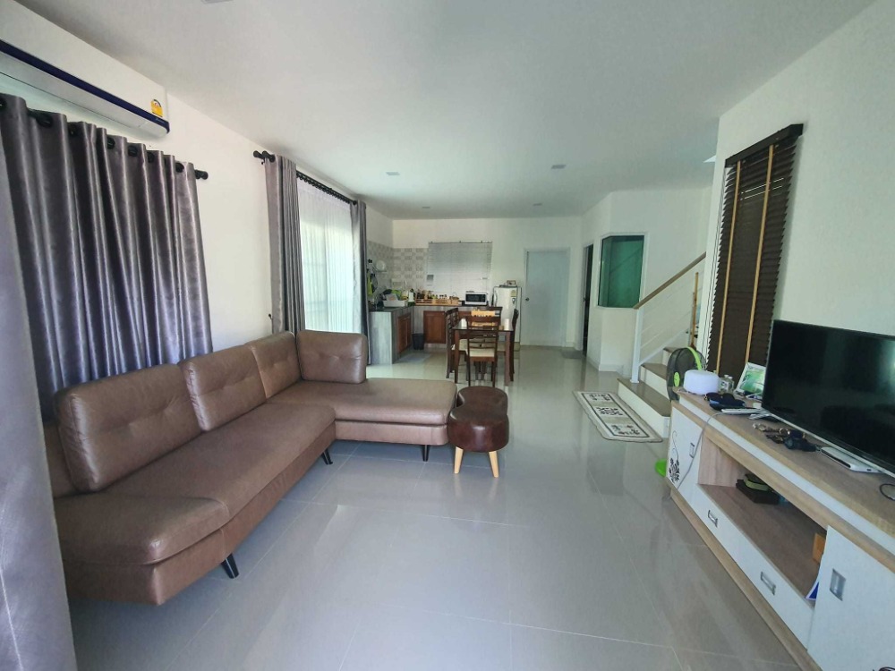 ให้เช่าบ้านสมุทรปราการ สำโรง : For rent, single house, Siwarom Park Bangpoo project, ready to move in (S05-2574)