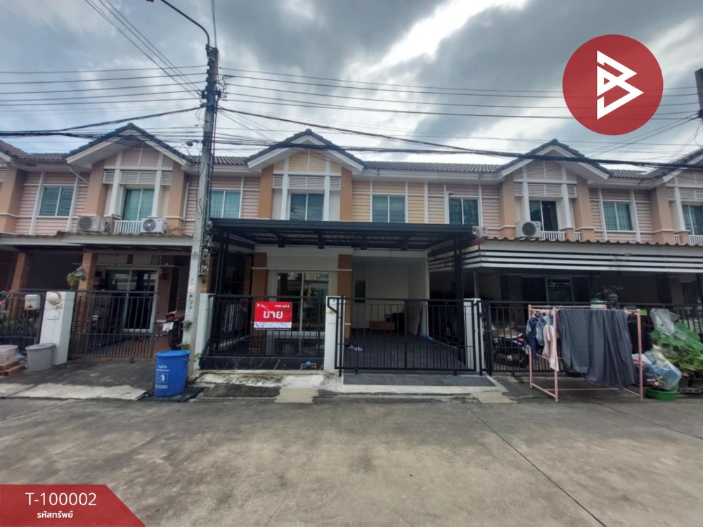 For SaleTownhouseRattanathibet, Sanambinna : Townhouse for sale, Pruksa Ville Village 28, Wongwaen-Rattanathibet, Nonthaburi