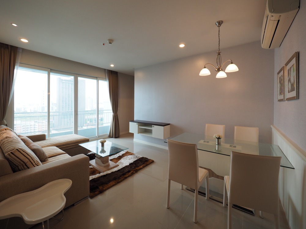 For RentCondoRama9, Petchburi, RCA : Circle Condominium - Fully furnished, Prime central location, Ready to move in